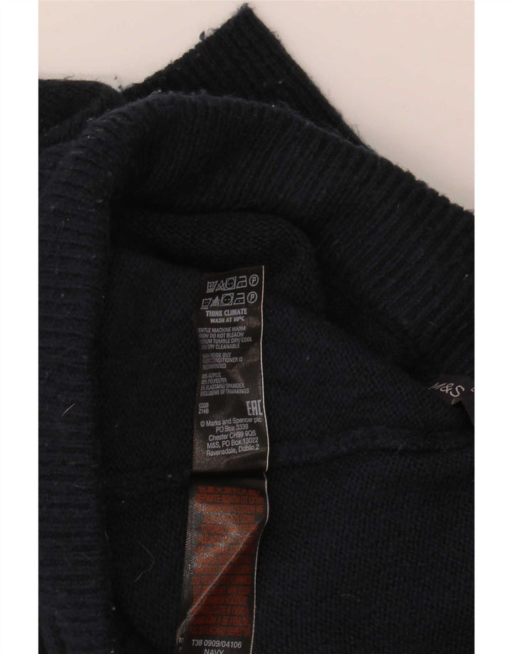 Marks & Spencer Γυναικεία φόρμα παντελόνι Joggers UK 14 Medium Navy Blue