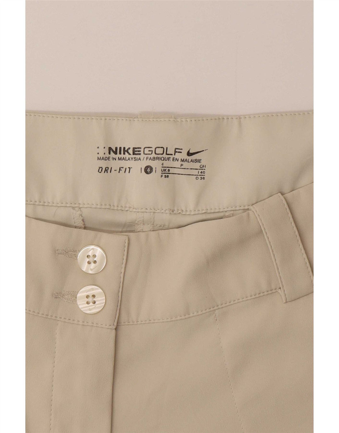 Ανδρικό σορτς chino Nike Dri Fit UK 8 Small W30 Beige Polyester