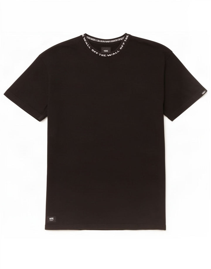 Ανδρικό γραφικό T-Shirt Vans Top μεγάλο μαύρο βαμβακερό