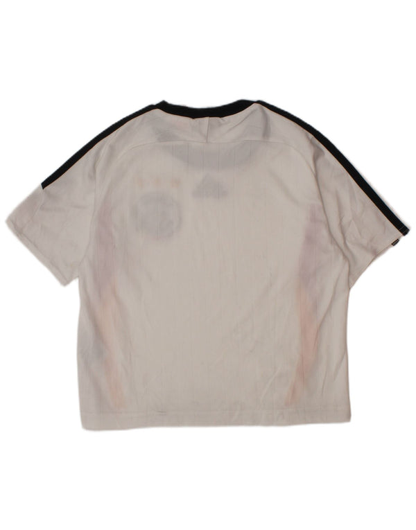 Adidas Boys Deutscher Fussball Bund Γραφικό μπλουζάκι 3-4 ετών λευκό