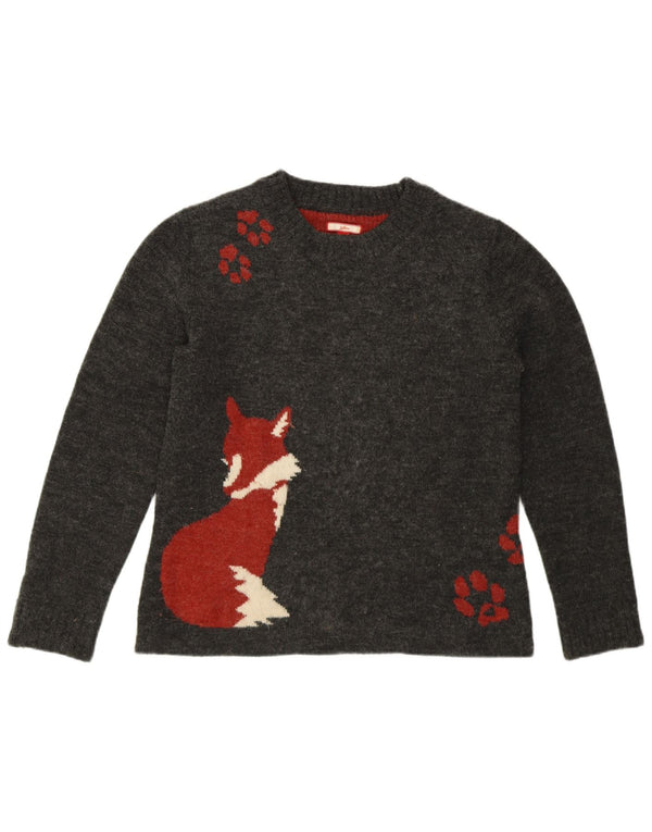 Γυναικείο πουλόβερ Joe Browns Crew Neck Jumper UK 12 Medium Grey Acrylic