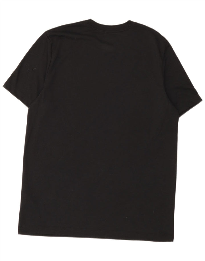 Ανδρικό γραφικό μπλουζάκι Nike Dri Fit, μεσαίο μαύρο πολυεστέρα
