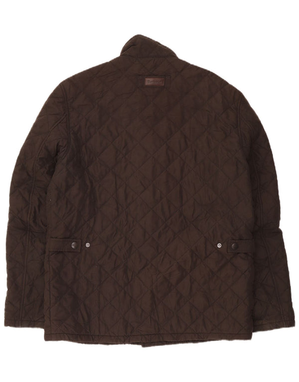 Ανδρικό καπιτονέ μπουφάν Barbour UK 40 Large Brown