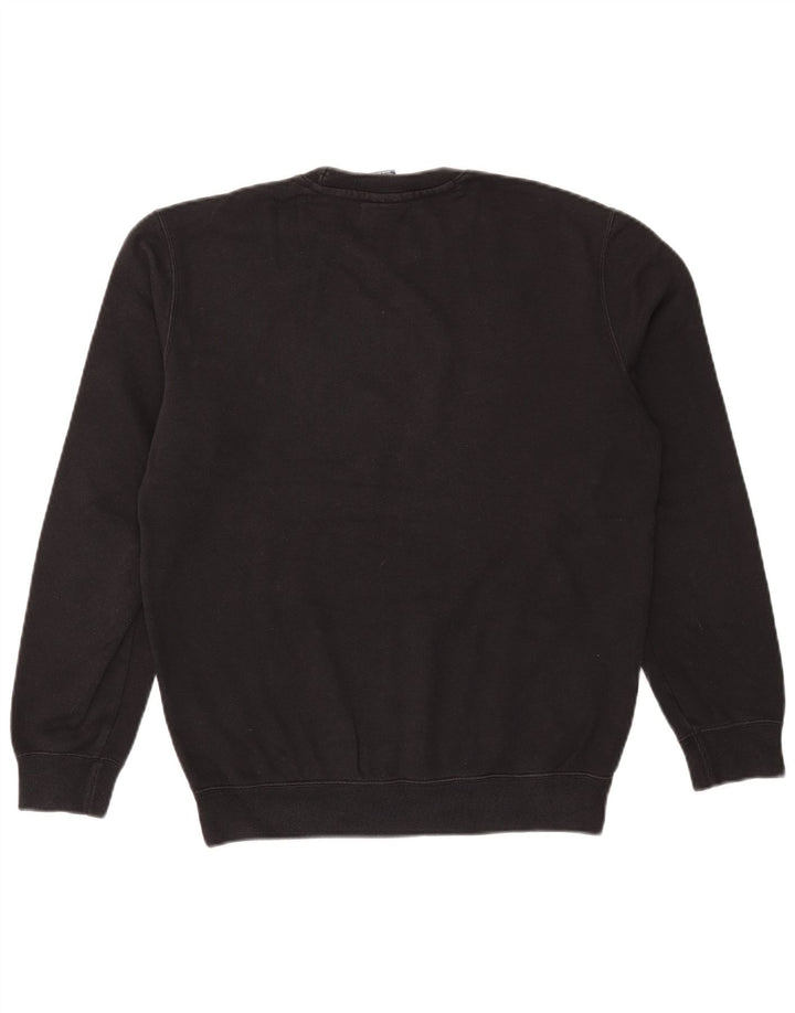 Ανδρικό γραφικό φούτερ Champion Jumper Small Black Colourblock Βαμβακερό