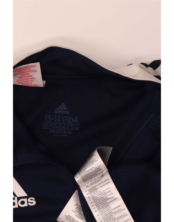 Adidas Boys Aeroready Πουλόβερ φόρμα φόρμας 13-14 ετών Navy Blue