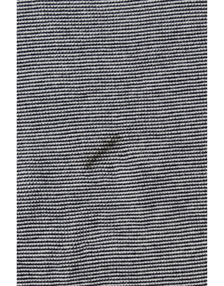 Ανδρικό μπλουζάκι BONOBOS Μακρυμάνικο XL Μπλε βαμβακερό ριγέ