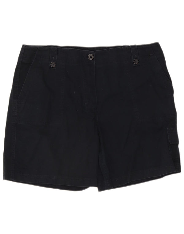 Marks & Spencer Γυναικείο σορτς Cargo UK 16 μεγάλο W34 Navy Blue Cotton