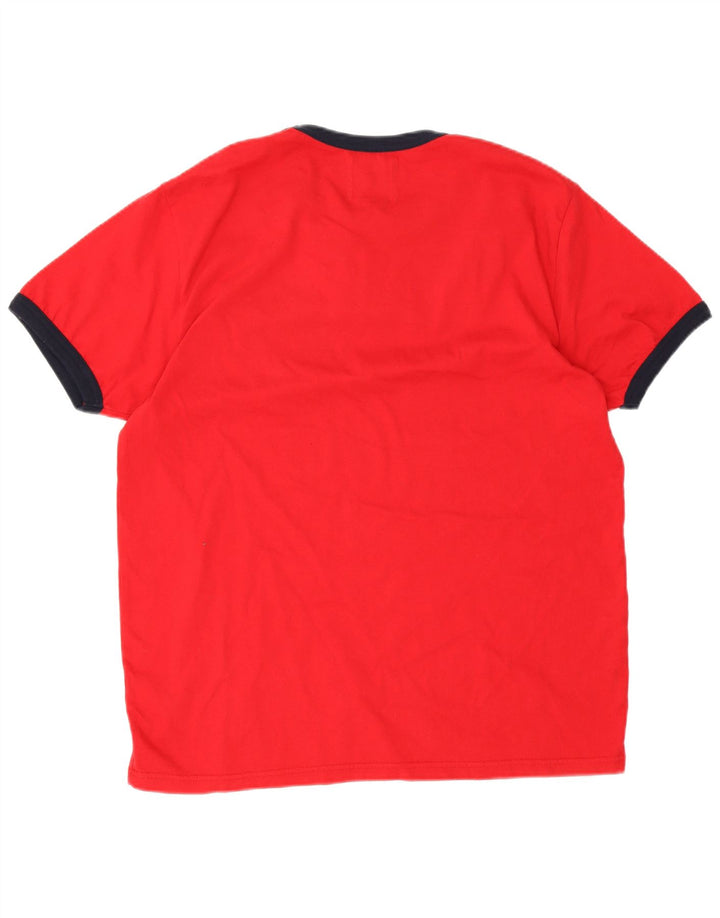 Ανδρικό T-Shirt Fila Top XL Κόκκινο βαμβακερό