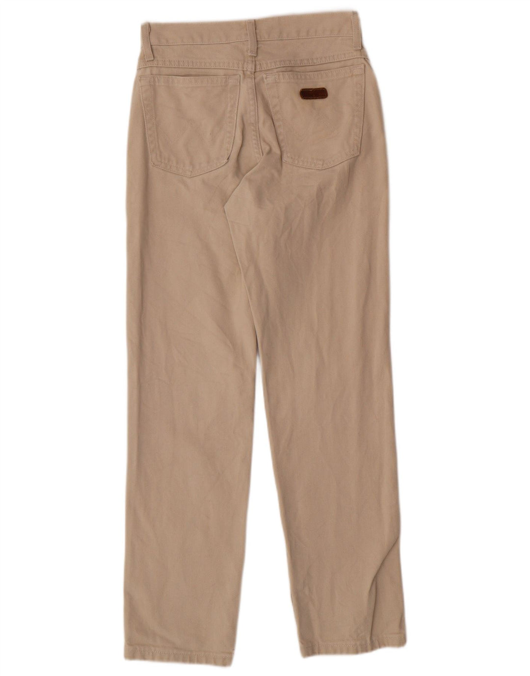WRANGLER Womens Straight Jeans W26 L28 Beige