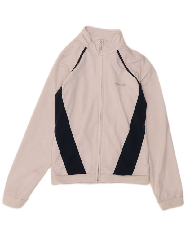 Γυναικεία αθλητική φόρμα Reebok Top Jacket UK 12 Medium White Colourblock Polyester