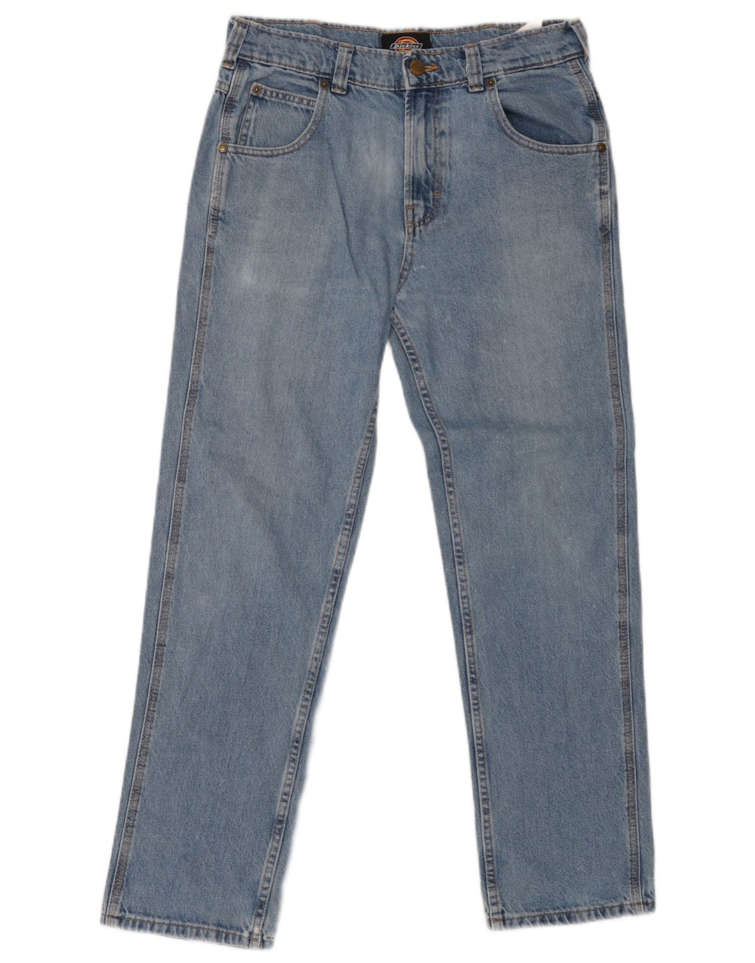 DICKIES Γυναικείο ίσιο τζιν W28 L30 Μπλε βαμβακερό