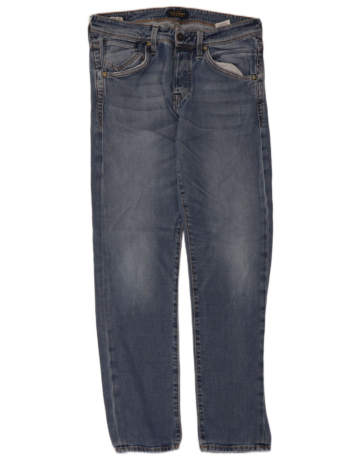 Jack & Jones Ανδρικό τζιν ίσιο W33 L32 Μπλε βαμβακερό