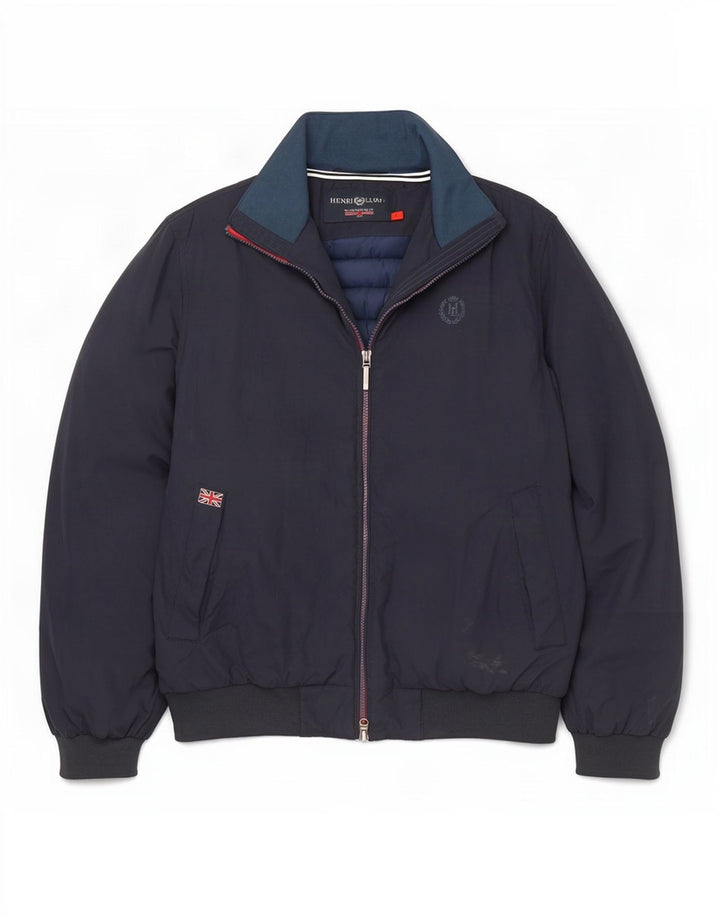 Ανδρικό Henri Lloyd Graphic Bomber Jacket UK 40 Large Navy Blue Nylon