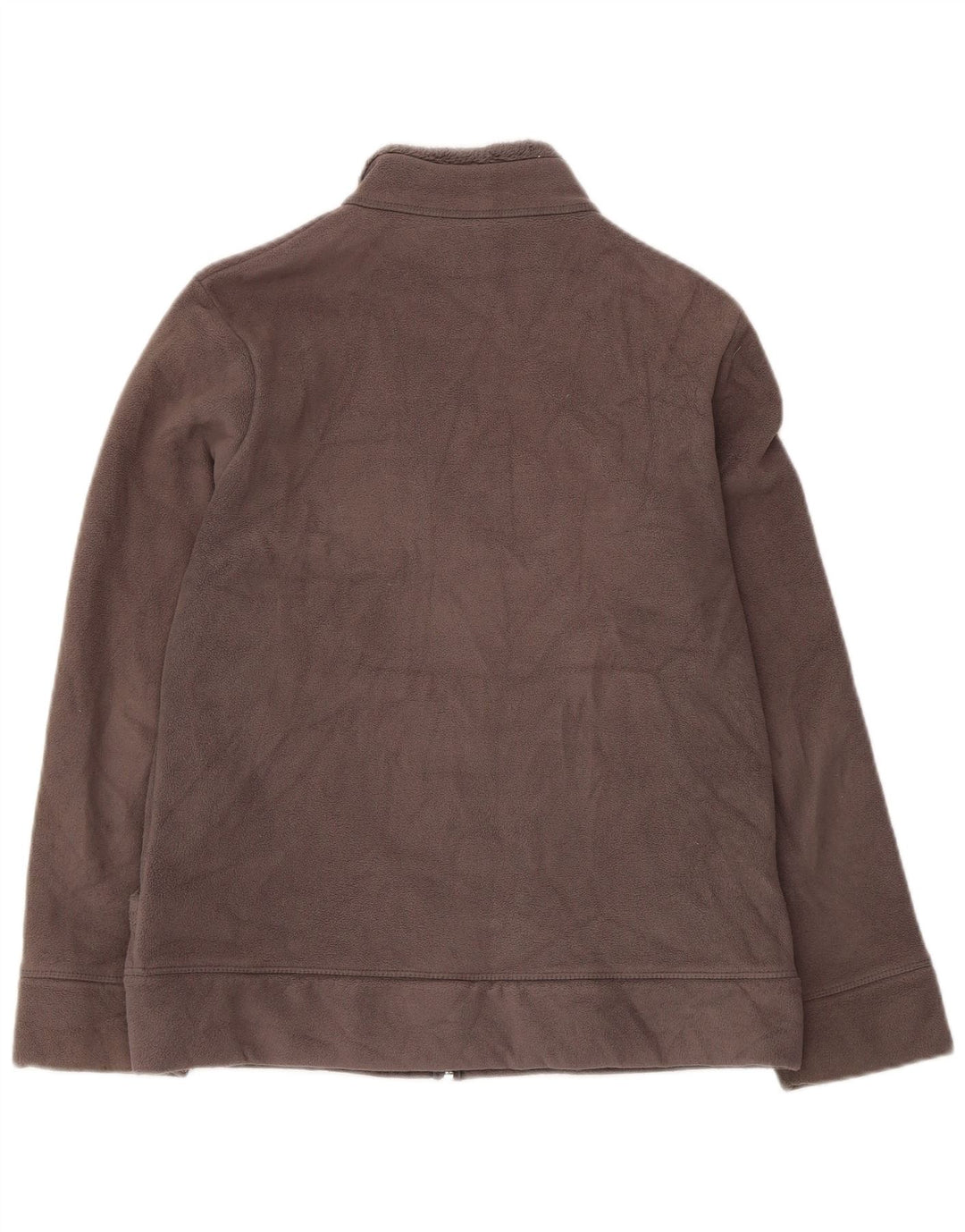 Marks & Spencer Γυναικείο Fleece Jacket UK 12 Medium Grey Polyester