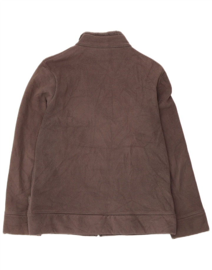 Marks & Spencer Γυναικείο Fleece Jacket UK 12 Medium Grey Polyester