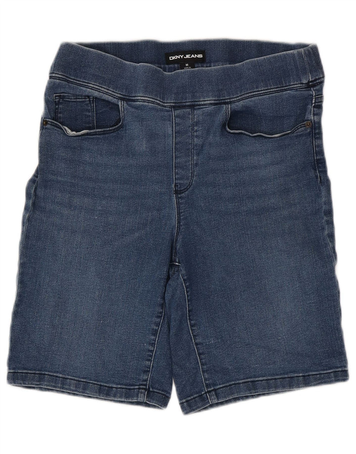 DKNY Γυναικείο τζιν σορτς μεσαίο W30 μπλε βαμβακερό