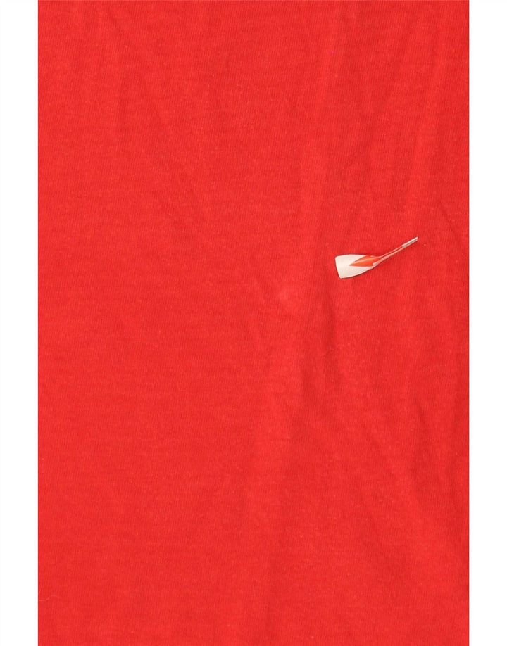 Ανδρικό γραφικό T-Shirt Adidas Top Μεσαίο κόκκινο βαμβακερό