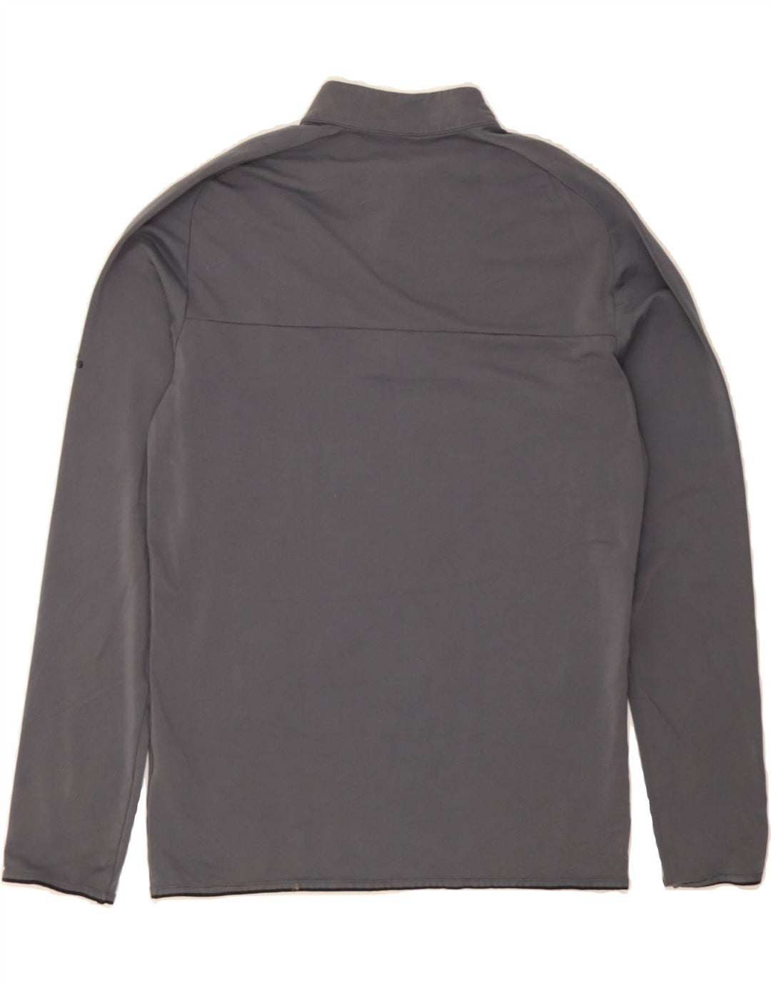ADIDAS Mens Zip Neck Pullover Tracksuit Top Small Grey Colourblock Vintage Adidas and Second-Hand Adidas from Messina Hembry 