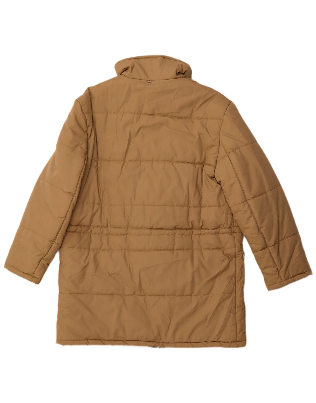 Vintage Ανδρικό παλτό UK 36 Small Beige Polyester