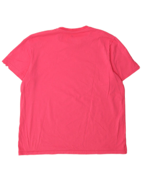 Adidas Γυναικείο T-Shirt Top UK 16/18 Large Pink