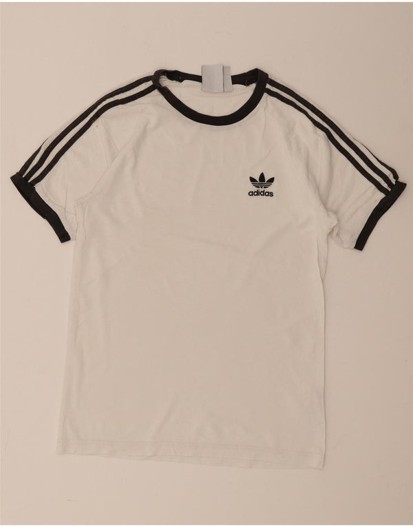 Ανδρικό T-Shirt Adidas Top Μικρό λευκό βαμβακερό