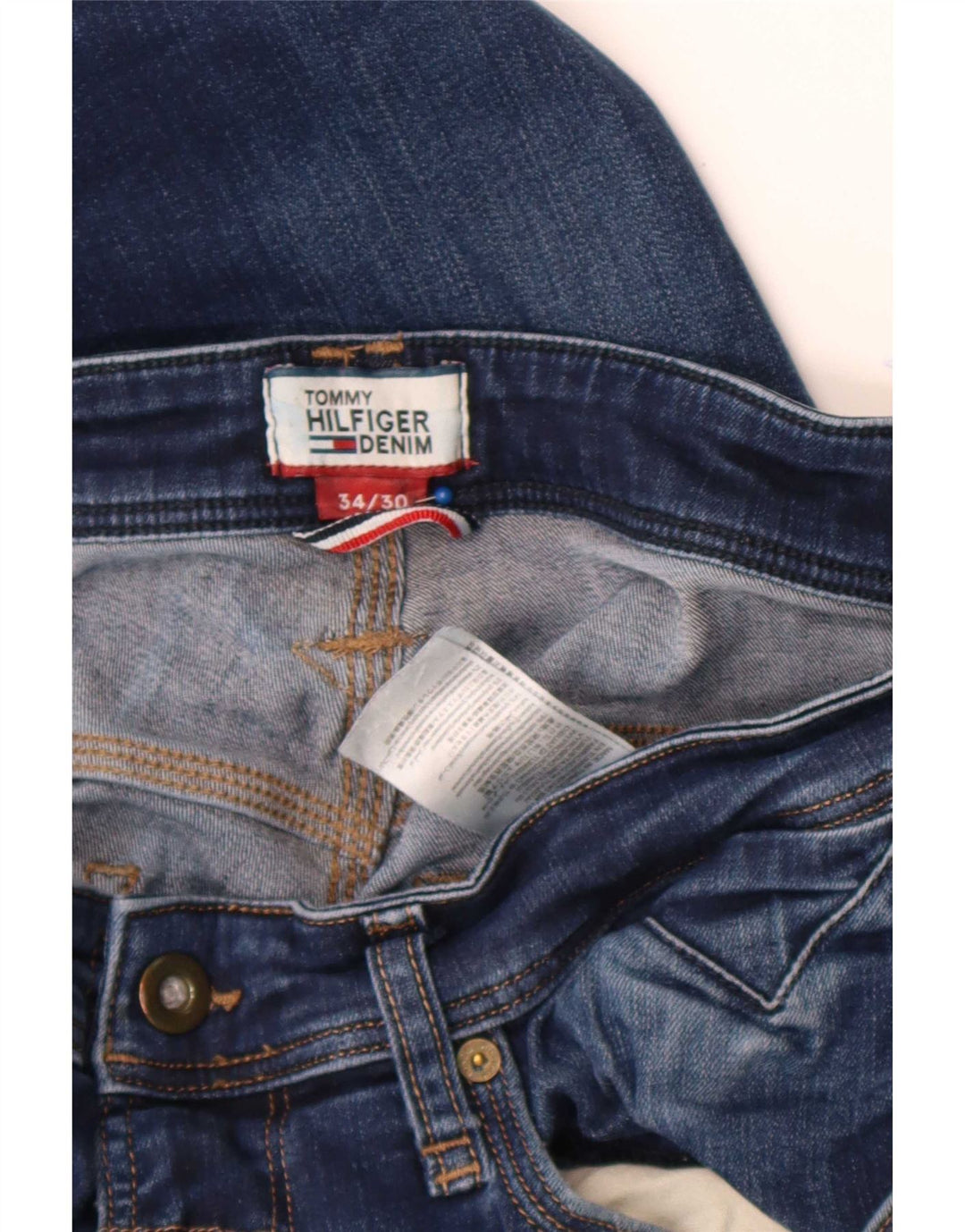 Tommy Hilfiger Ανδρικό Τζιν Ryan Bootcut W34 L30 Μπλε βαμβακερό