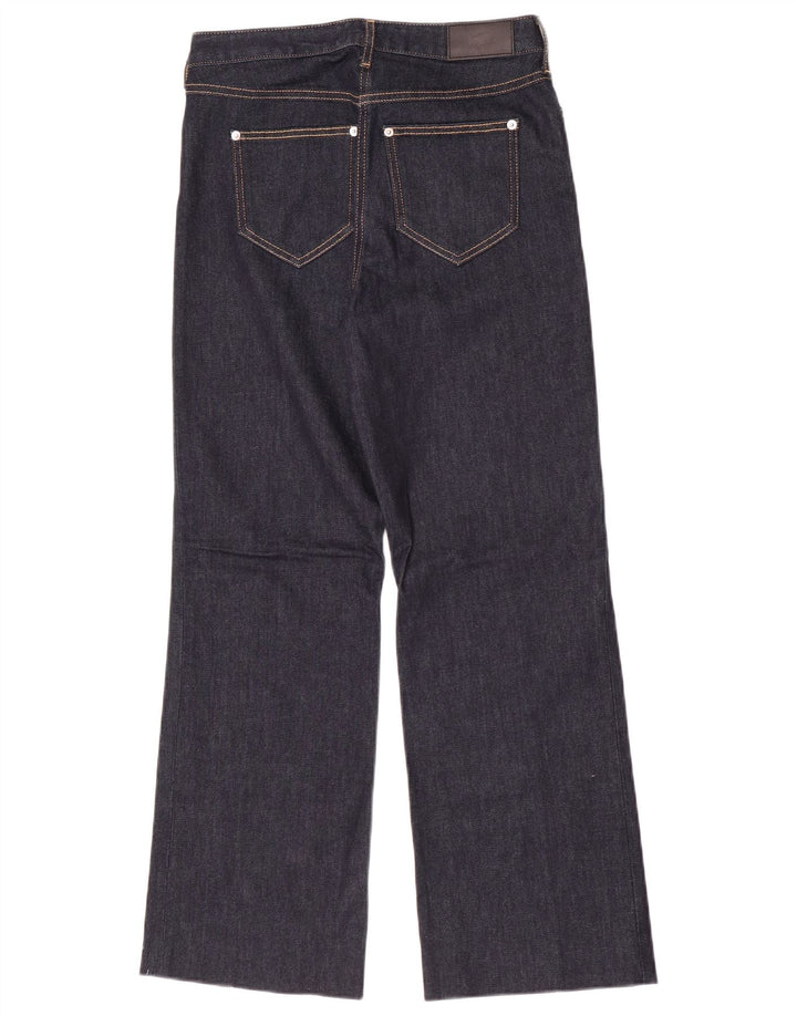 Lacoste Γυναικεία Bootcut Τζιν 36 Small W28 L29 Navy Blue Cotton