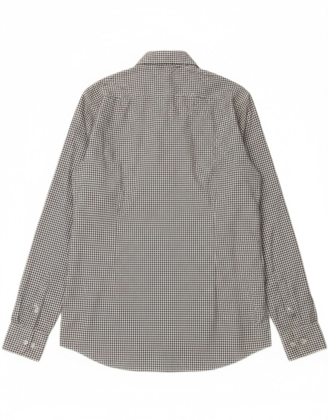 Ανδρικό πουκάμισο Hugo Boss Slim Fit Size 38 15 Medium White Check