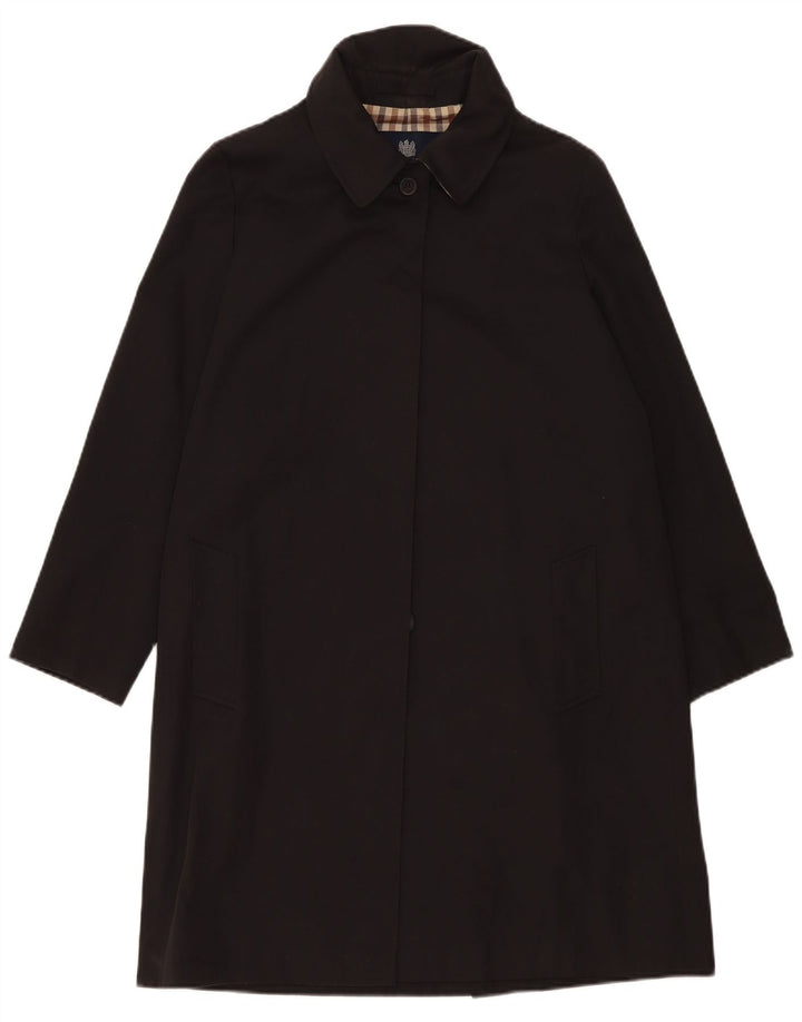 Aquascutum Γυναικείο Πανωφόρι UK 14 Large Black Polyester