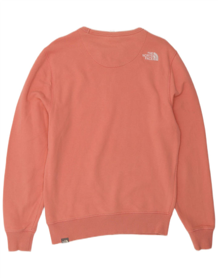 Ανδρικό γραφικό φούτερ North Face Jumper Μικρό Ροζ Βαμβακερό