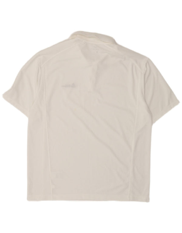Ανδρικό μπλουζάκι Nike Dri Fit Polo μεγάλο λευκό πολυεστέρα