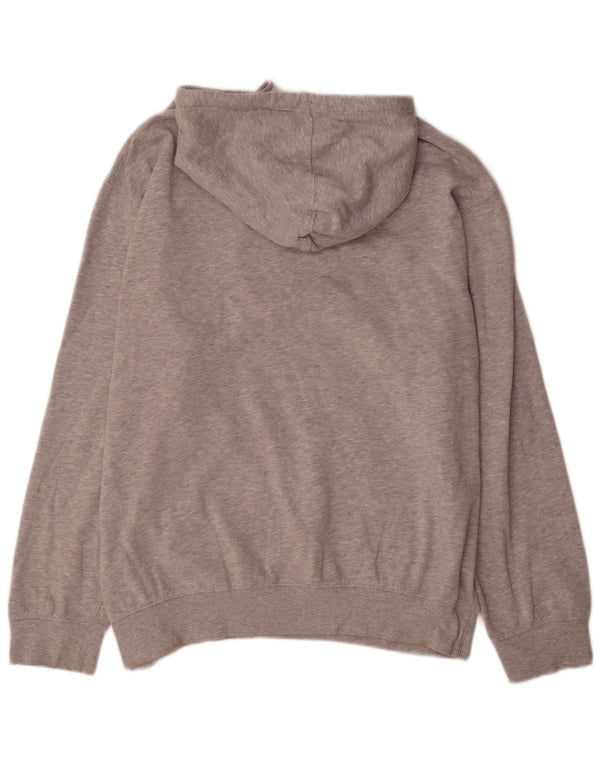 Hard Rock Cafe Mens Manchester Graphic Hoodie Jumper 2XL Grey Flecked