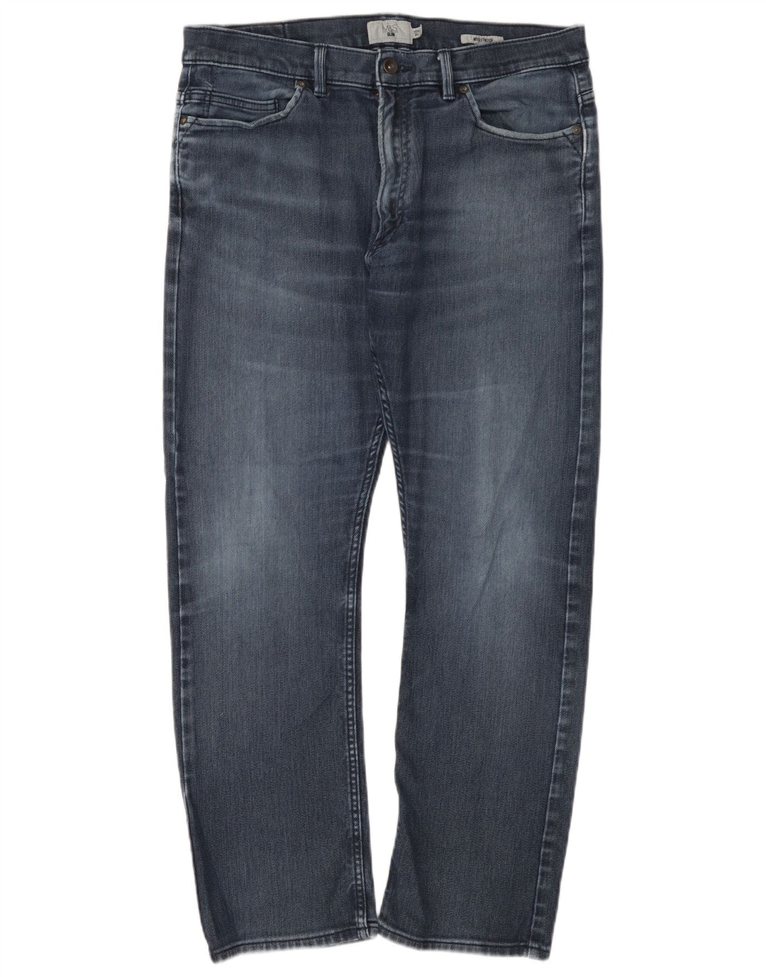 Ανδρικό Slim Jeans Marks & Spencer W36 L31 Blue Cotton