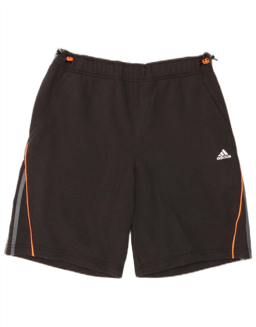 Ανδρικό αθλητικό σορτς Adidas, μεσαίο μαύρο χρώμα, βαμβακερό