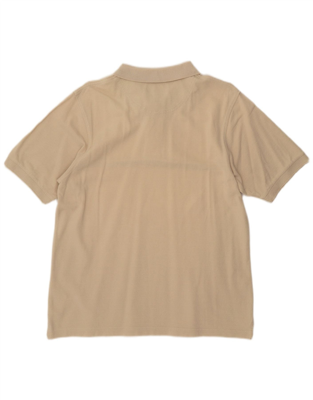 TIMBERLAND Ανδρικό πουκάμισο πόλο μεσαίο μπεζ βαμβακερό ριγέ