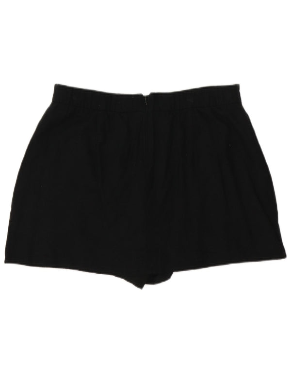 Hollister Γυναικεία Skort Mini Φούστα Μεγάλη W34 Μαύρο Λινό