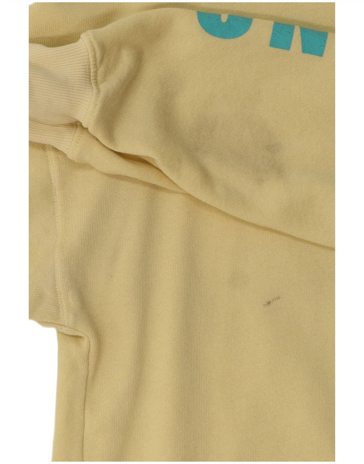 Ανδρικό γραφικό φούτερ Billabong Jumper Μικρό κίτρινο βαμβακερό