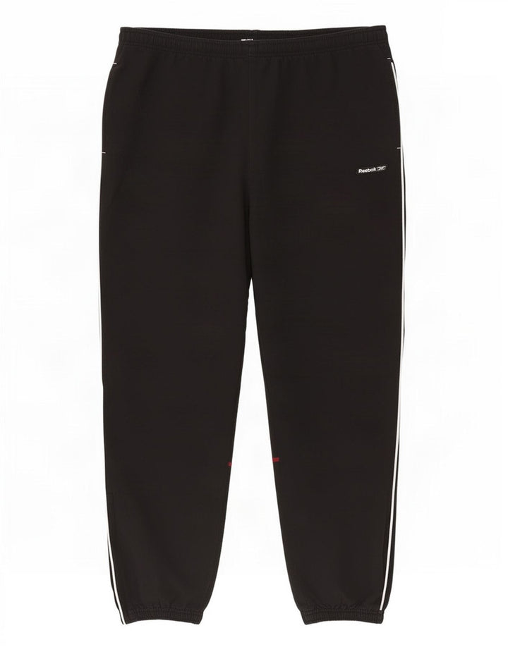 Ανδρική φόρμα Reebok Παντελόνι Joggers Μεγάλο Μαύρο Πολυεστέρα