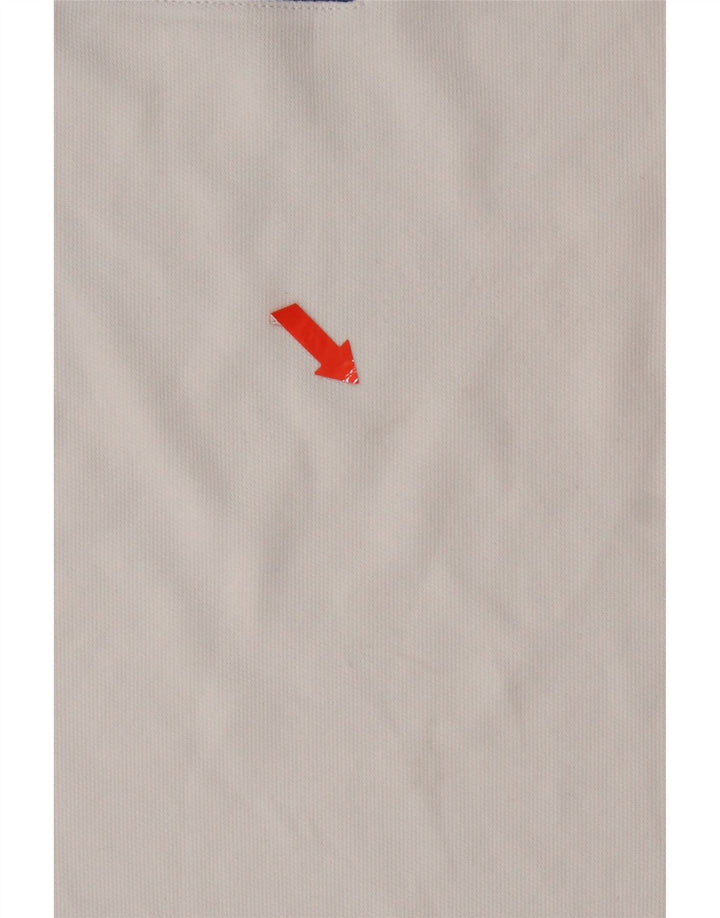 Ανδρικό πουκάμισο πόλο Lacoste, μέγεθος 3, Small White Colourblock Polyester