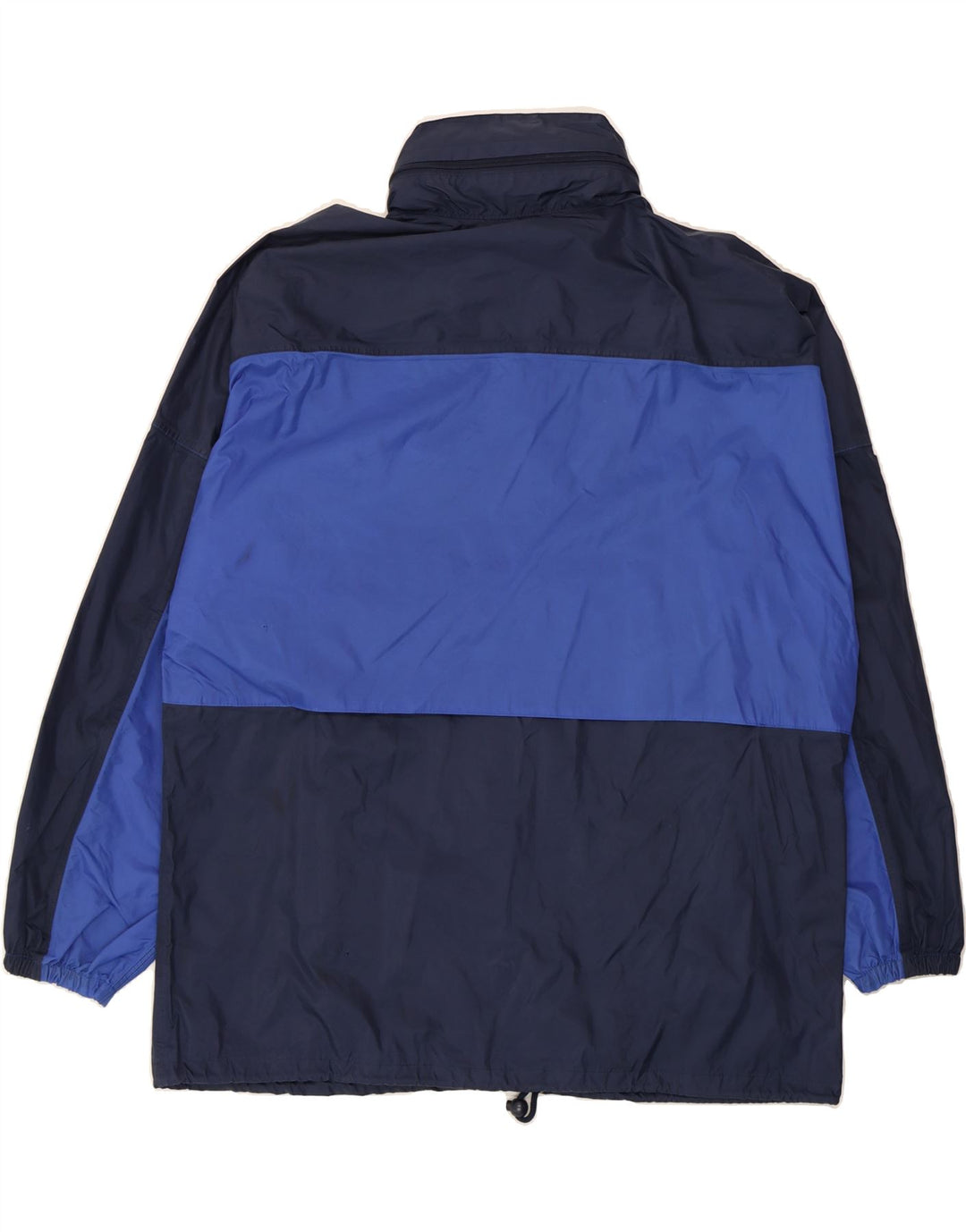 J JEANTEX Mens Rain Jacket IT 50/52 XL Navy Blue Colourblock Vintage J Jeantex and Second-Hand J Jeantex from Messina Hembry 