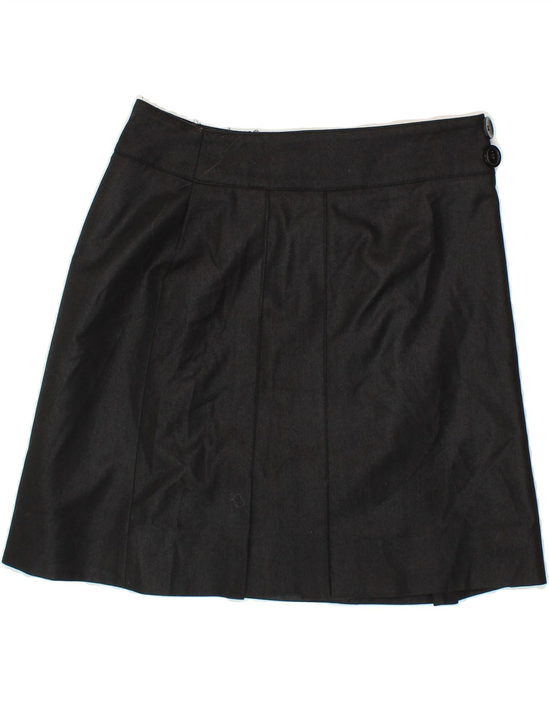 VINTAGE Womens A-Line Skirt W28 Medium  Black Vintage Vintage and Second-Hand Vintage from Messina Hembry 