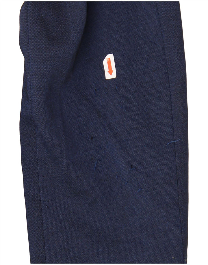 Zara Ανδρικό σακάκι μπλέιζερ με 2 κουμπιά EU 46 Small Navy Blue Polyester