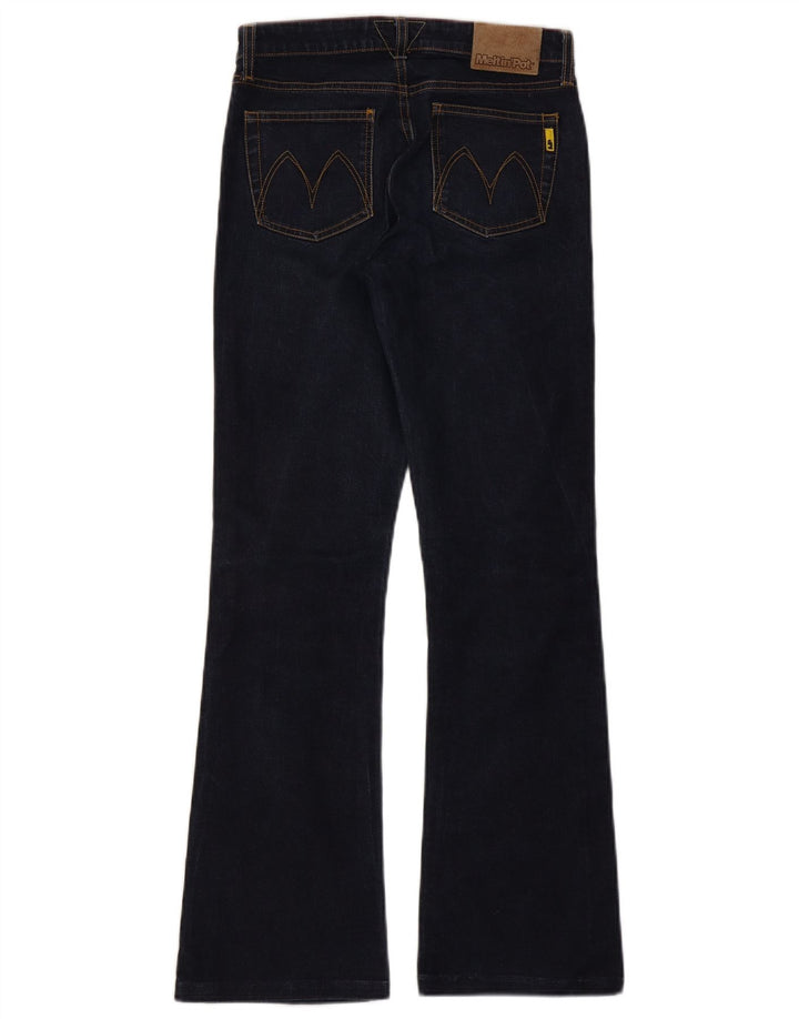 MELTIN' POT Γυναικείο Bootcut Jeans W26 L29 Navy Blue Cotton