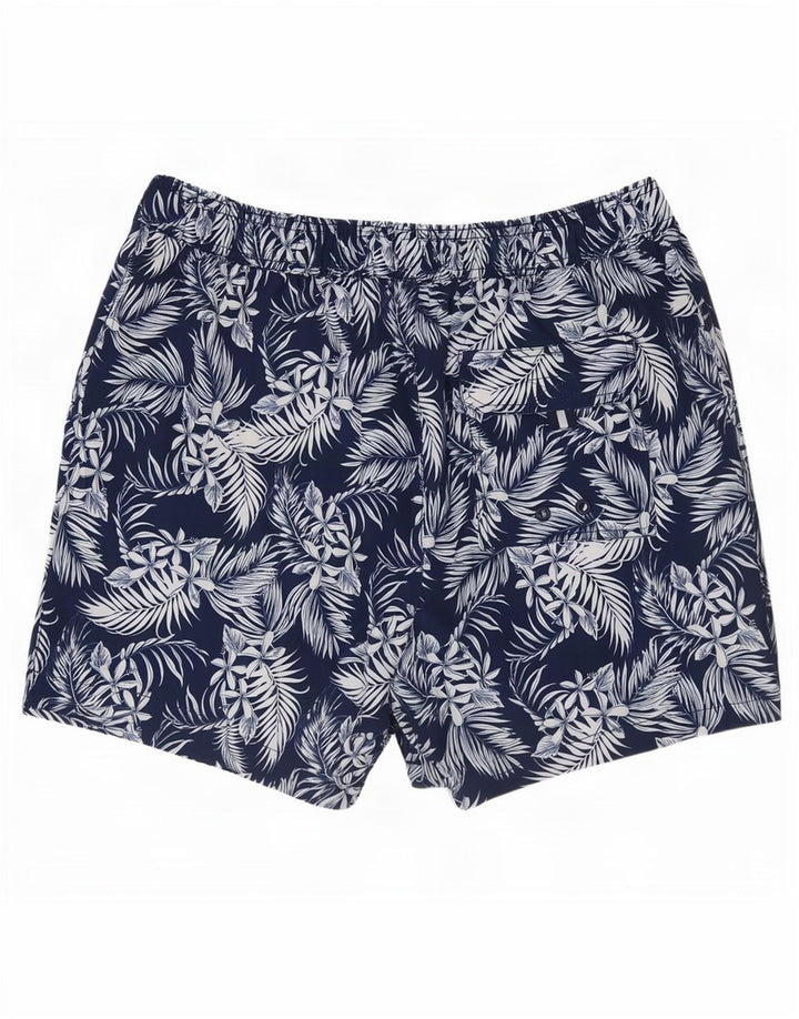 Ανδρικό σορτς κολύμβησης Crew Clothing Medium Navy Blue Floral