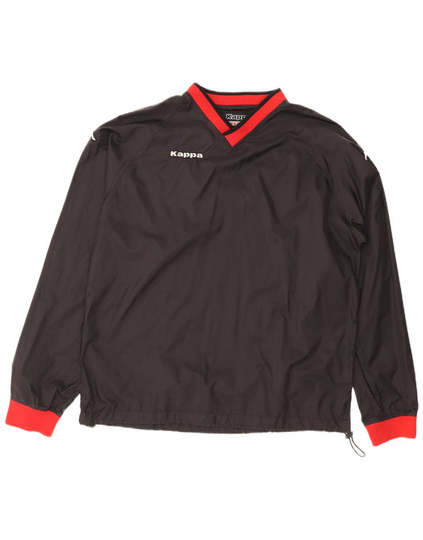 Ανδρική φόρμα πουλόβερ KAPPA Top 2XL Black Colourblock Polyester