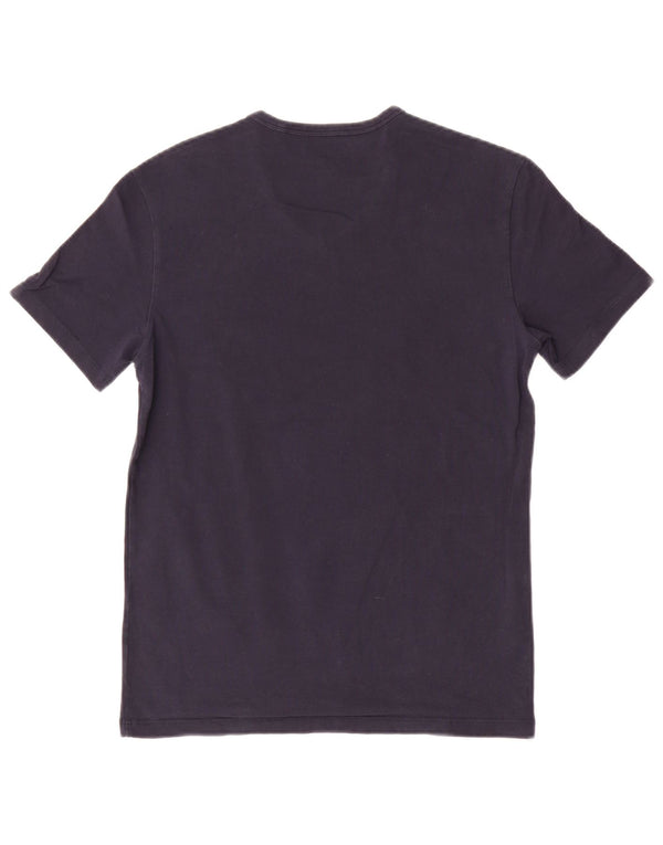 Ανδρικό γραφικό μπλουζάκι Guess Top Medium Navy Blue