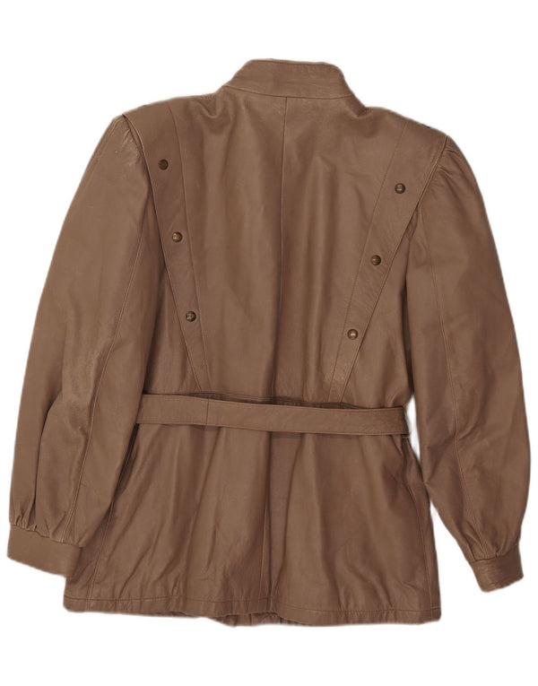 Liverpool Γυναικείο Δερμάτινο Μπουφάν IT 46 Large Beige Leather