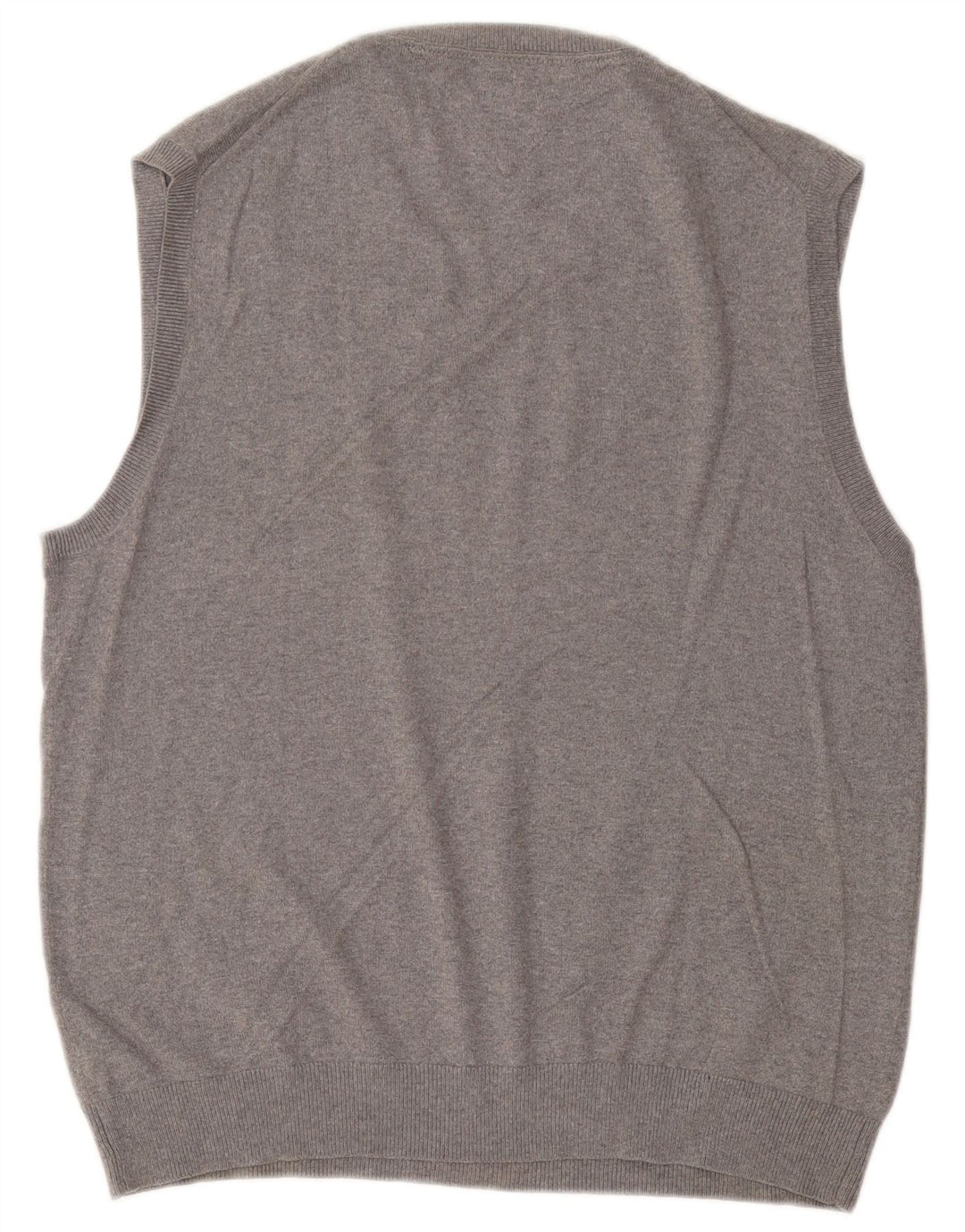 TOMMY HILFIGER Mens Vest Tank Top Large Grey Cotton