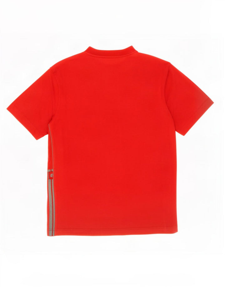 Ανδρικό T-Shirt Lotto Top μεγάλο κόκκινο