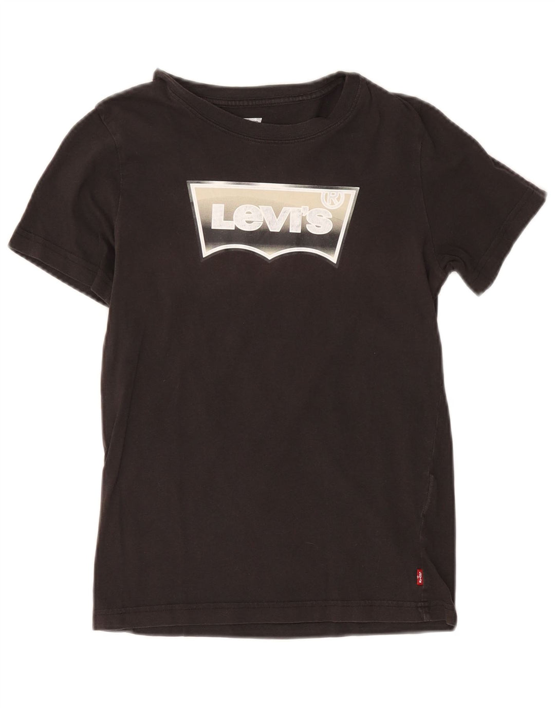 Γραφικό T-Shirt Levi's Boys Top 11-12 ετών Μαύρο βαμβακερό